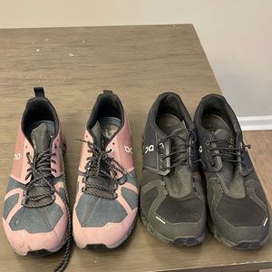 Bundle of 2 pair of On clouds used in good condition size 11 men’s